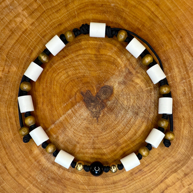 Smoky Quartz EM Ceramic Collar