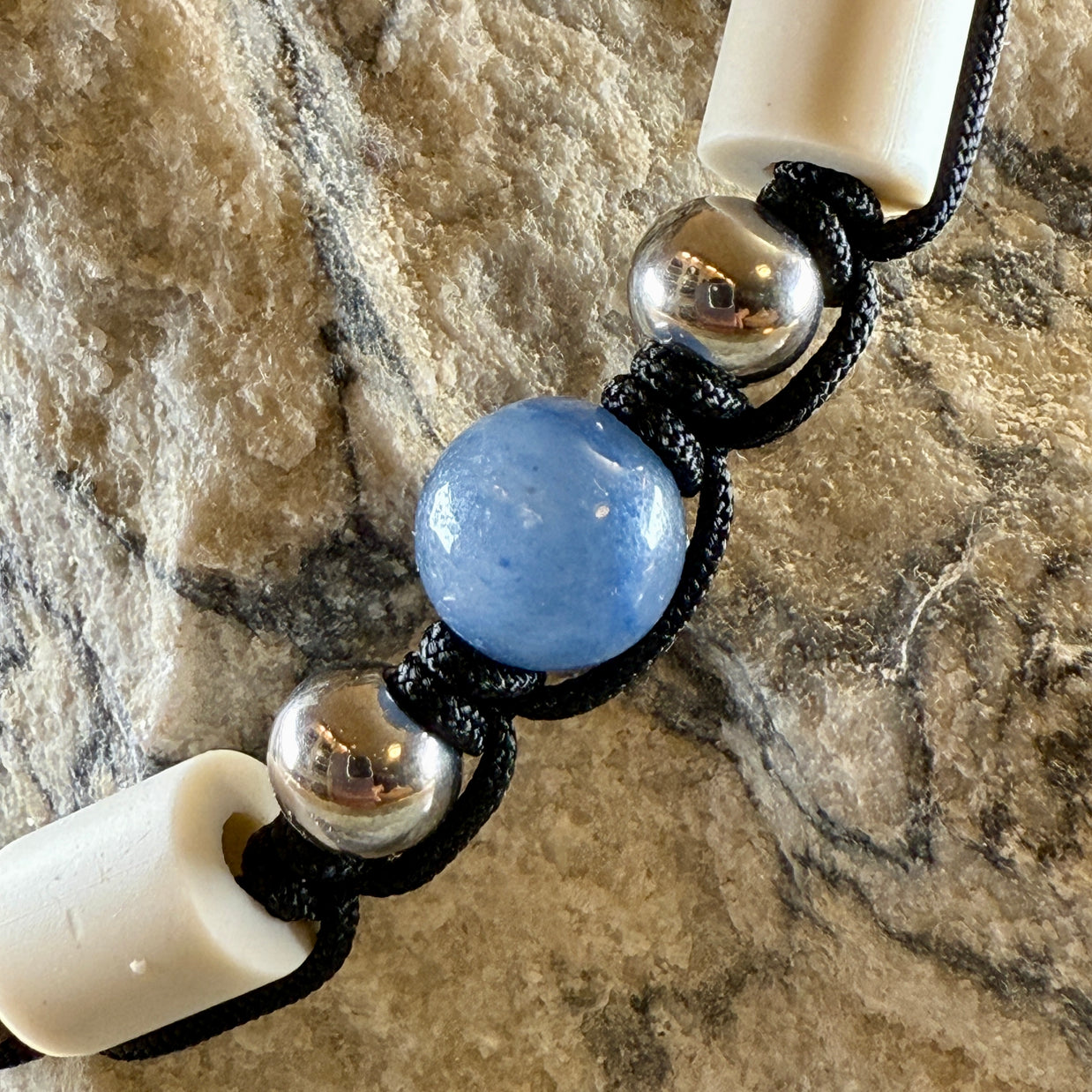 Blue Aventurine EM Ceramic Collar